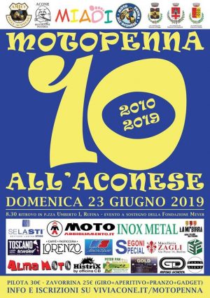 10° motopenna all'aconese