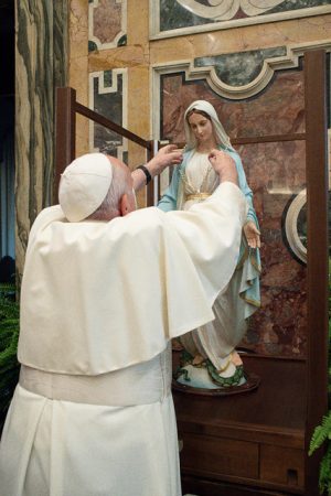 Papa pellegrinaggio Maria
